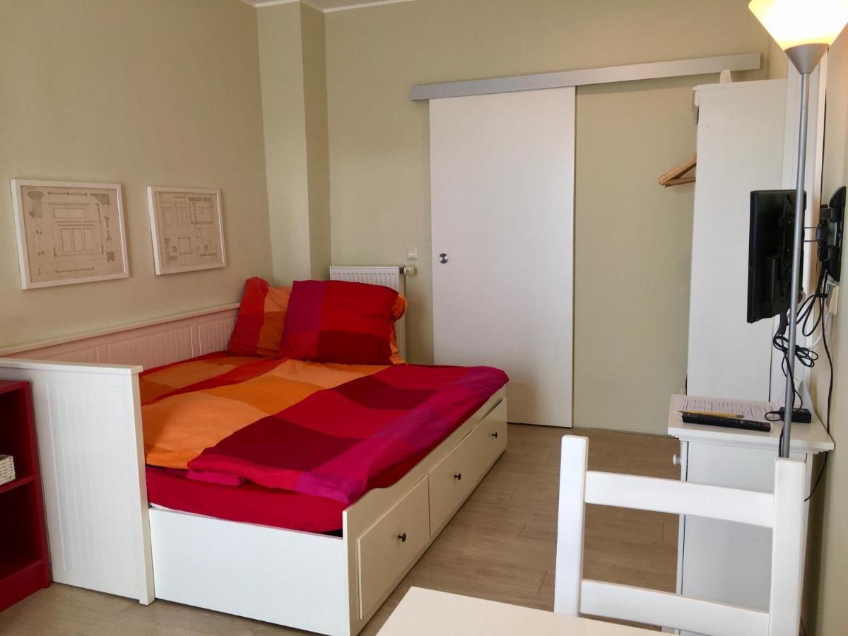 Die Senfbude - Klein Aber Fein - Wunderschoenes Studio-Apartment Mit Terrasse Und Stellplatz Λειψία Εξωτερικό φωτογραφία